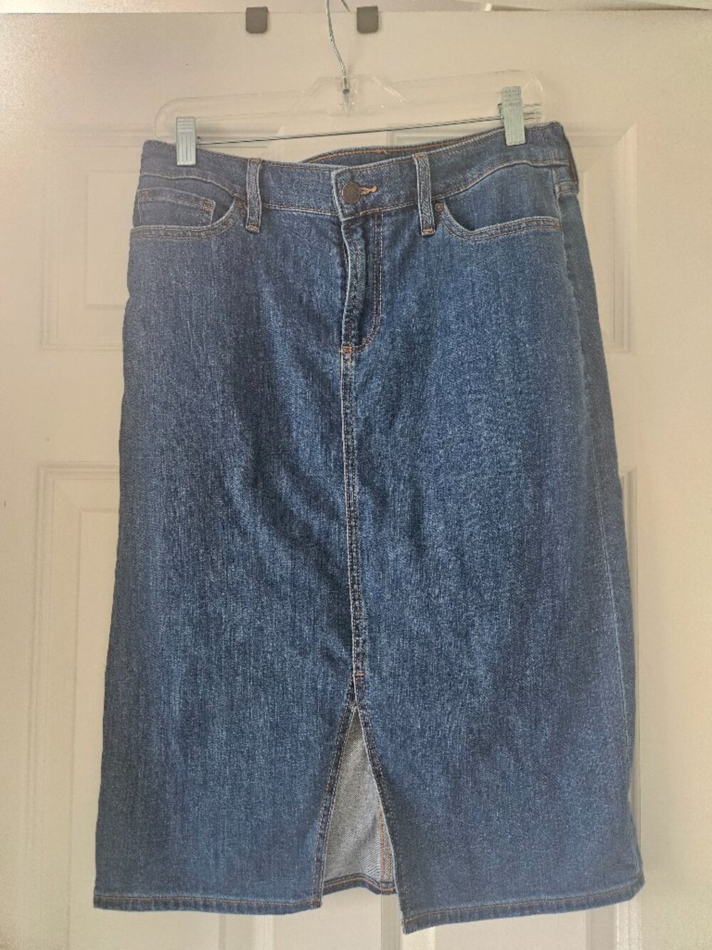 Midi Denim skirt